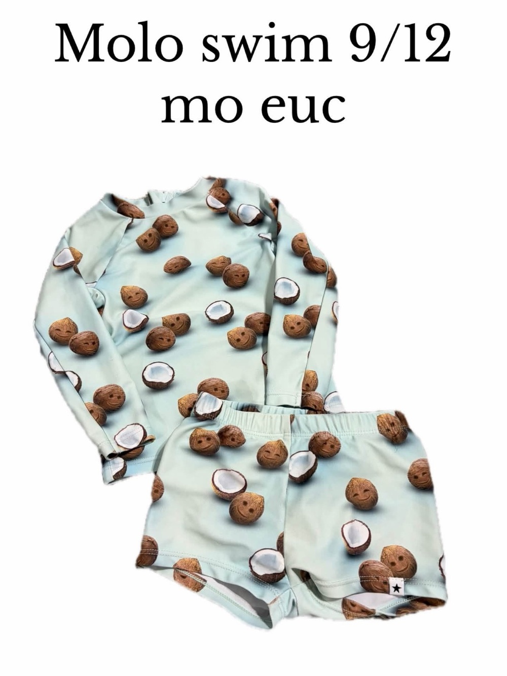 Molo 9-12 month luxury coconut swimwear